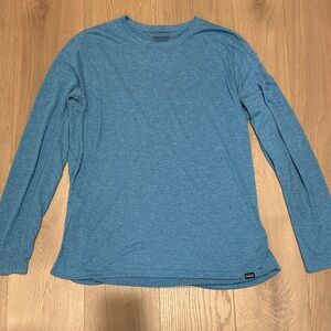Patagonia Long Sleeve Shirt Capalene Cool Train